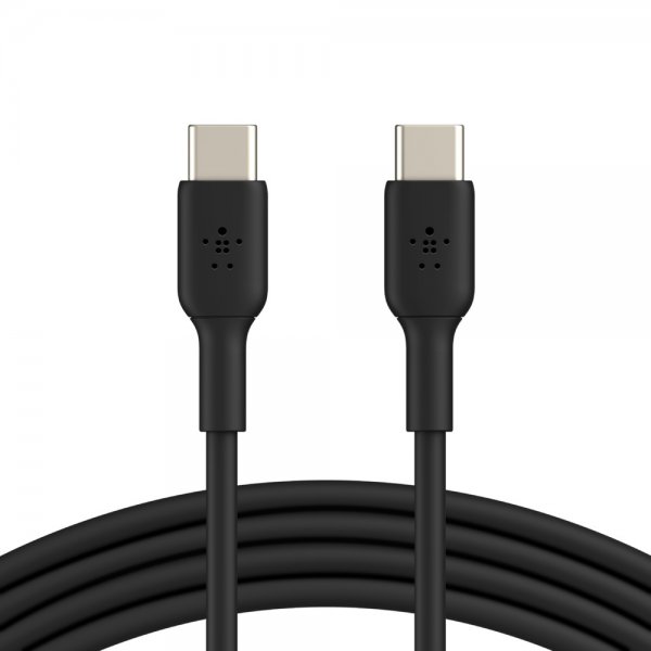 Kabel BOOST↑CHARGE USB-C till USB-C 2 meter Svart