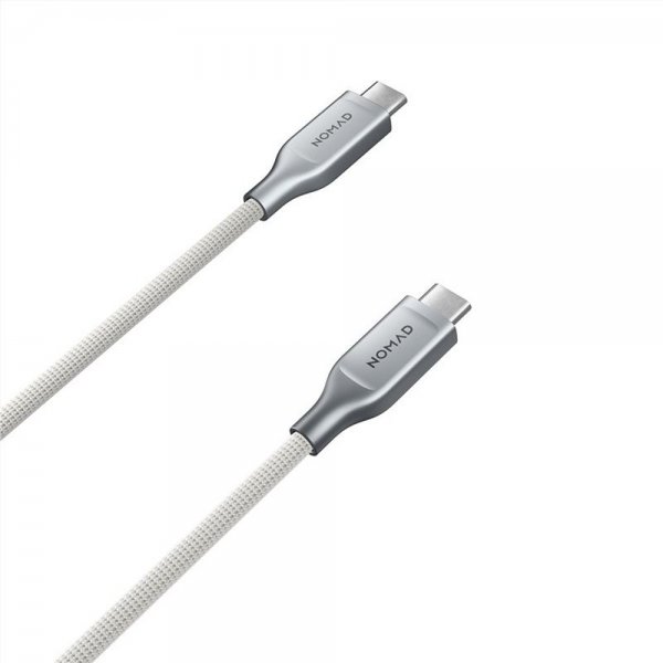 Kabel Kevlar USB-C 1.5m Hvit