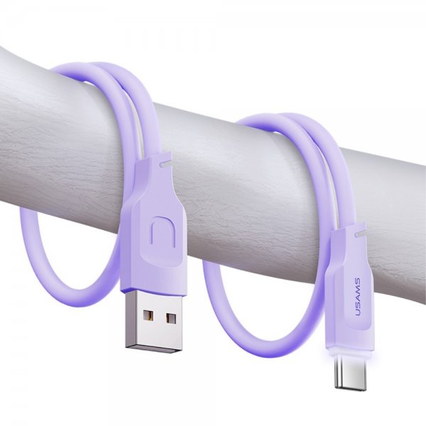 Kabel Lithe Series USB-A/USB-C 1.2 m Lila