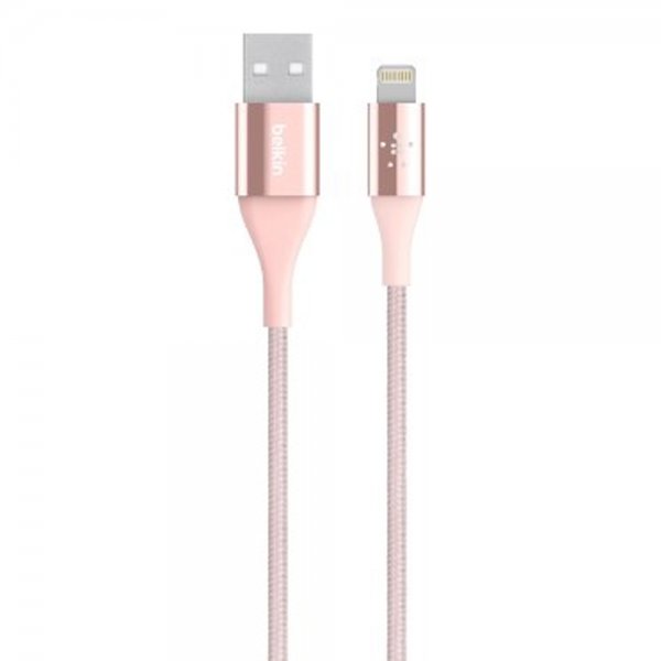 Kabel MIXIT↑ DuraTek Lightning till USB-A 1 meter Rosegull