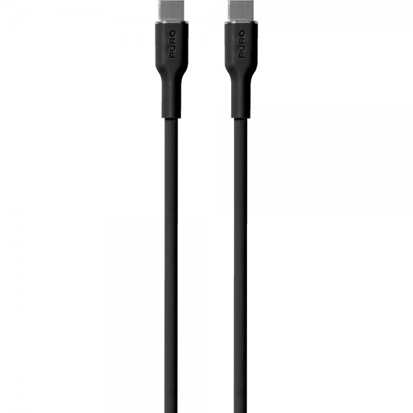 Kabel Soft Charge & Sync Cable USB-C/USB-C 1.5m Svart