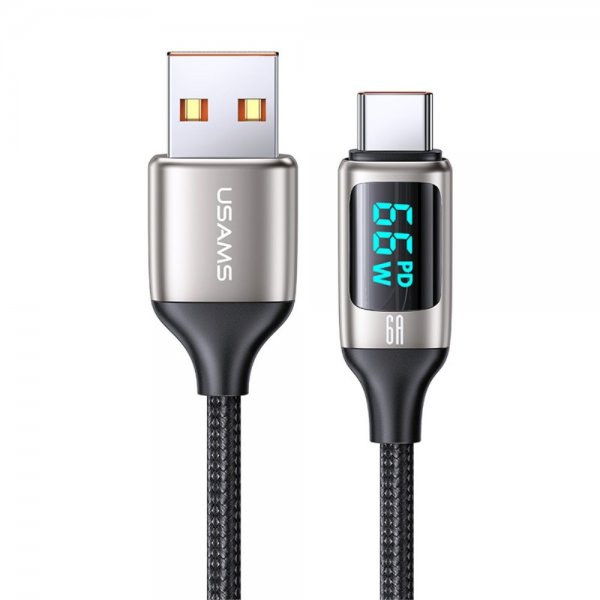 Kabel U78 Display USB-A/USB-C 1.2 m Vit