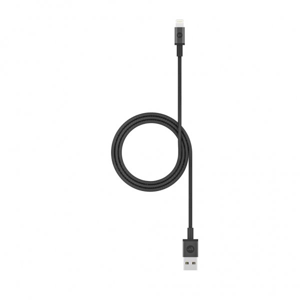 Kabel USB-A/Lightning 1m Svart