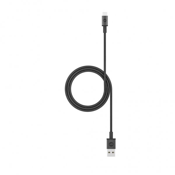 Kabel USB-A/Micro-USB 1m Svart