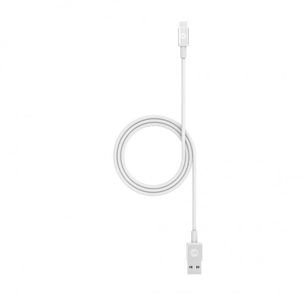 Kabel USB-A/Micro-USB 1m Hvit