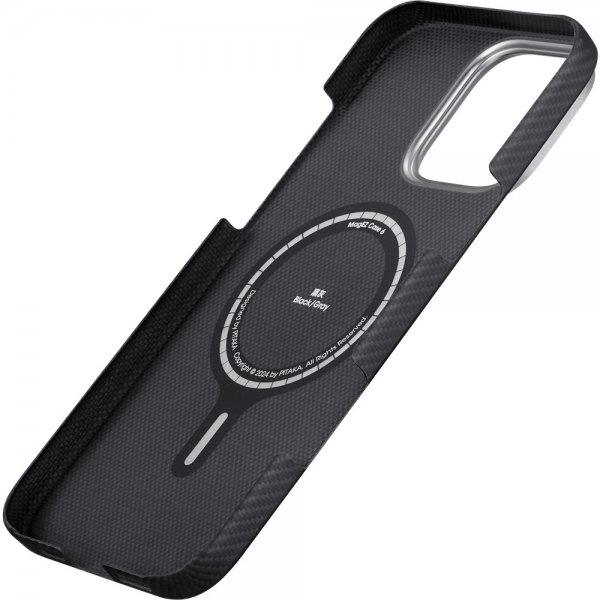 iPhone 16 Pro Max Deksel Ultra-Slim Case MagSafe Black/Grey Twill