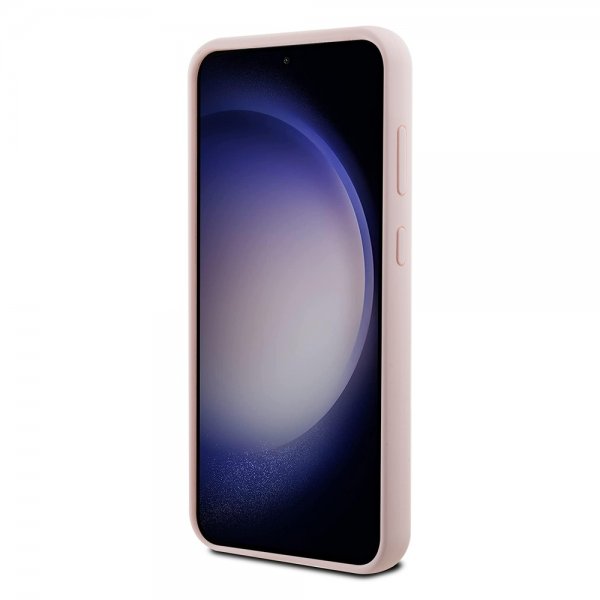 Samsung Galaxy S23 FE Deksel Liquid Silicone Choupette Rosa