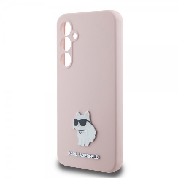 Samsung Galaxy S23 FE Deksel Liquid Silicone Choupette Rosa