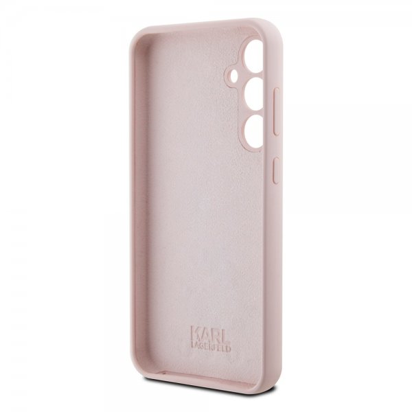Samsung Galaxy S23 FE Deksel Liquid Silicone Choupette Rosa