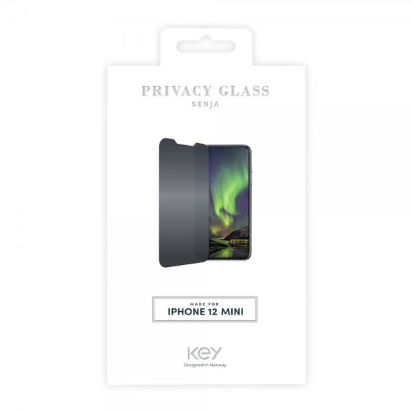 iPhone 12 Mini Skjermbeskytter Senja Privacy Glass