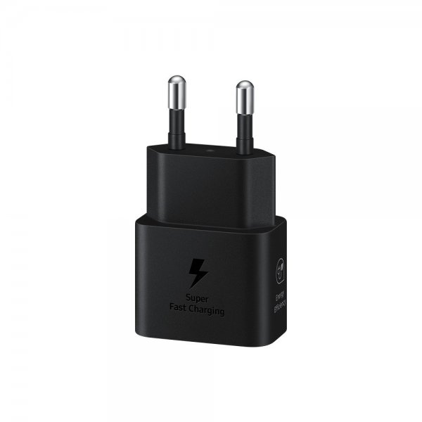Original Lader med Kabel 25W Power Adapter Svart