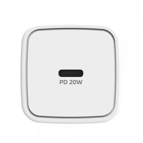 Lader USB-C 20W Hvit