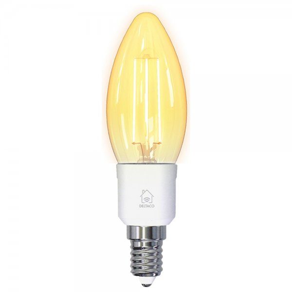 LED-lampe Filament E14 WiFi 4.5W
