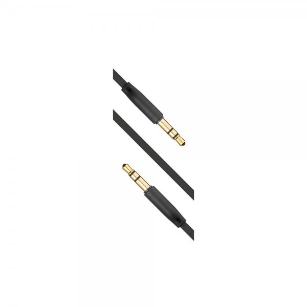 Lyd Kabel AUX 3.5mm 1m Svart