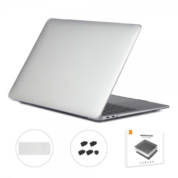 Macbook Air 13 (A1932. A2179. A2337) Deksel Tastaturbeskytter Hvit
