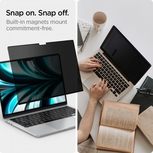 MacBook Air 13 M2/M3/M4 Skjermbeskytter Safe View