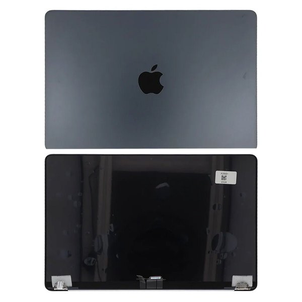 MacBook Air 13.5" M1/M2 2021 A2681 LCD Display Original - Midnatt