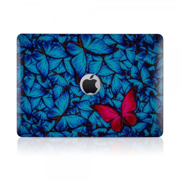 MacBook Pro 13 Touch Bar (A1706 A1708 A1989 A2159) Deksel HardPlast Fjärilar