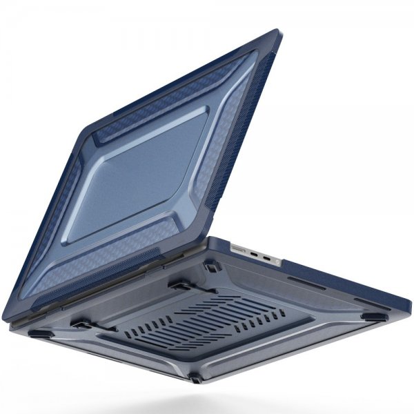 MacBook Pro 16 (A2485) Deksel Armor Stativfunksjon Blå