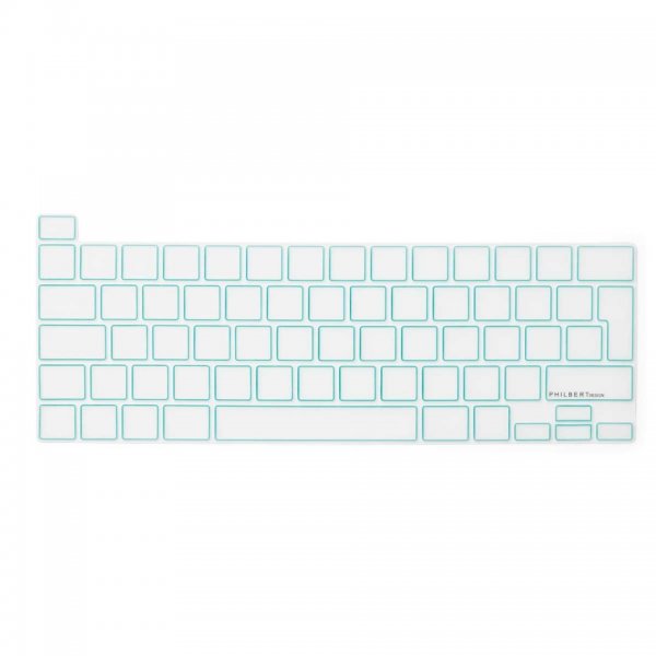 MacBook Pro 13/16" 2019 (A1706. A1708. A1989. A2159 & A2141) Tastaturbeskyttelse Gjennomsiktig Grønn