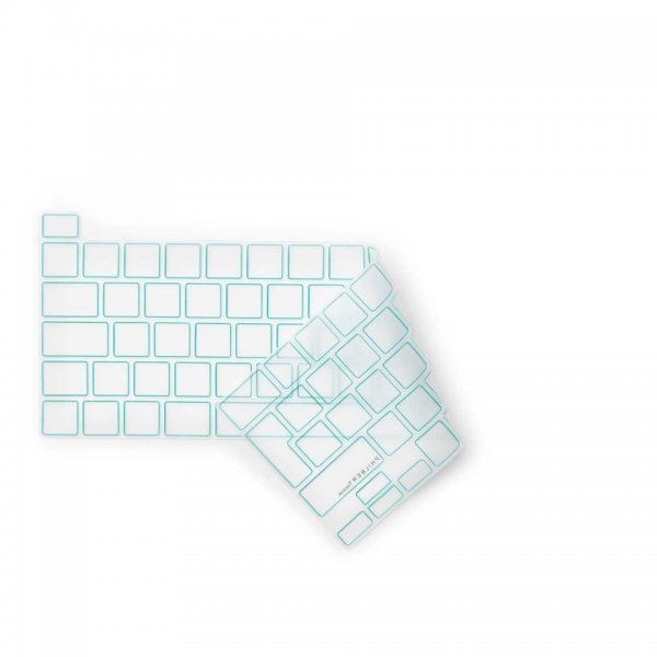 MacBook Pro 13/16" 2019 (A1706. A1708. A1989. A2159 & A2141) Tastaturbeskyttelse Gjennomsiktig Grønn