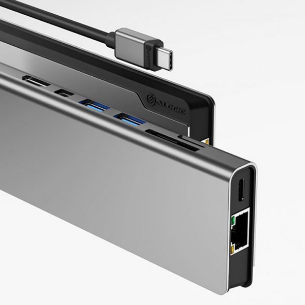 Ultra USB-C Dock PLUS V2 Minnekortleser Grå