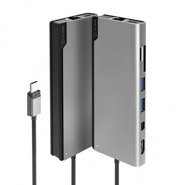 Ultra USB-C Dock PLUS V2 Minnekortleser Grå