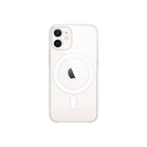 Original iPhone 12 Mini Deksel Clear Case MagSafe Transparent Klar