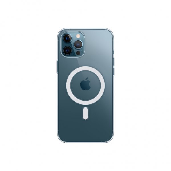 Original iPhone 12 Pro Max Deksel Clear Case MagSafe Transparent Klar