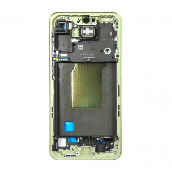 Midtramme Original for Samsung Galaxy A55 5G - Gul