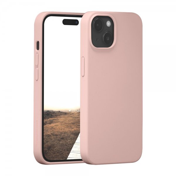 iPhone 13/14/15/16e/17e Deksel Monaco MagSafe Pink Sand