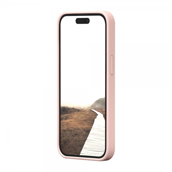 iPhone 13/14/15/16e/17e Deksel Monaco MagSafe Pink Sand