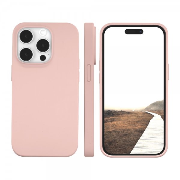 iPhone 15 Pro Max Deksel Monaco MagSafe Pink Sand