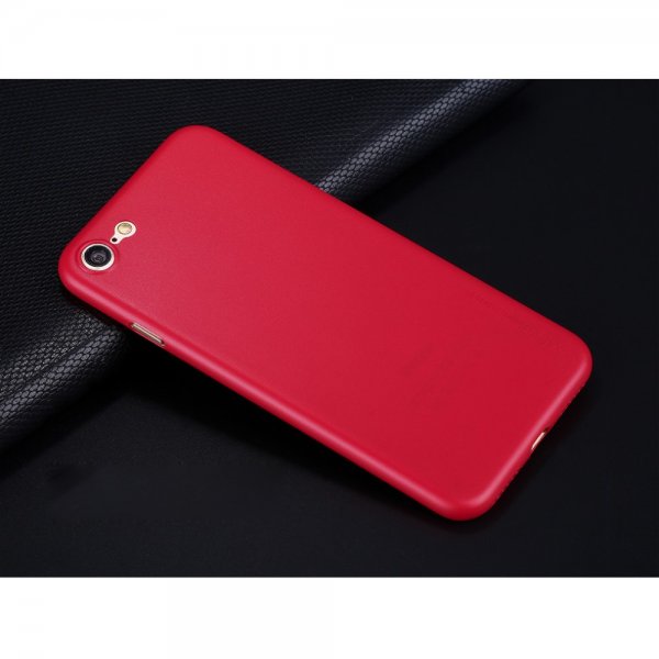 MobilDeksel till iPhone 7/8/SE HardPlast Frostet Rød