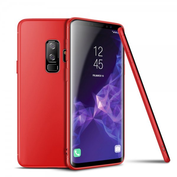 MobilDeksel till Samsung Galaxy S9 Plus TPU Ultra Thin Rød