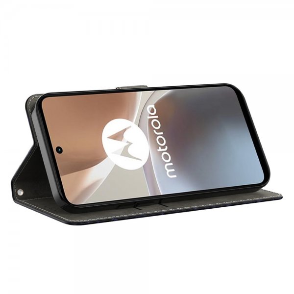 Motorola Moto e22i Etui Motiv Guldig Sommerfugl