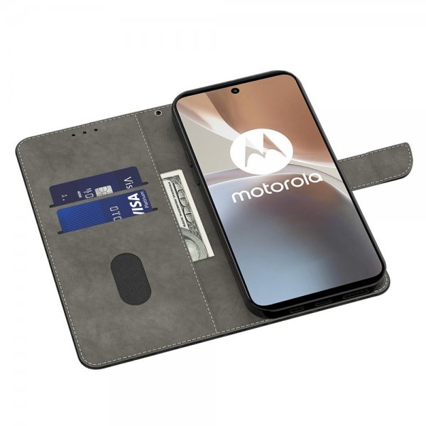 Motorola Moto e22i Etui Motiv Guldig Sommerfugl