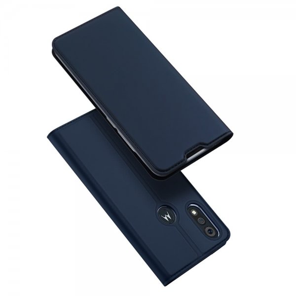 Motorola Moto E6s Etui Skin Pro Series Mörkblå