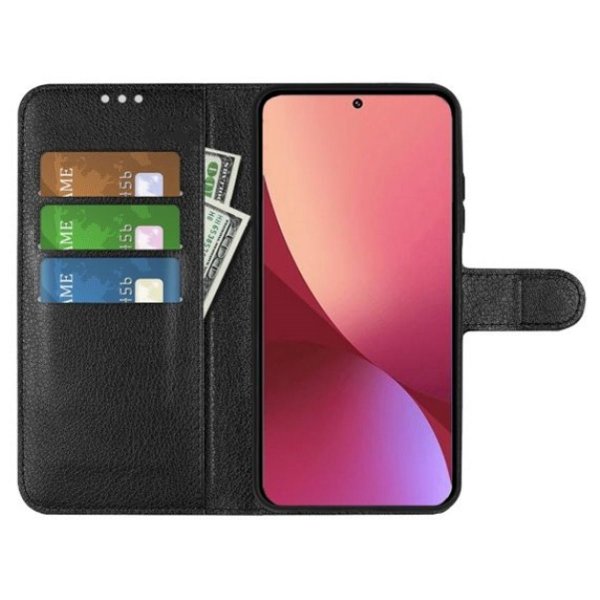 Motorola Moto G54 Etui med Stativ Svart