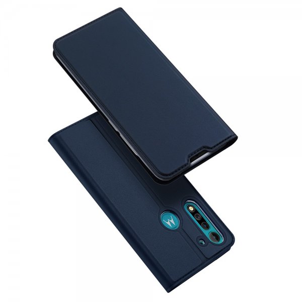 Motorola Moto G8 Power Lite Etui Skin Pro Series Mörkblå