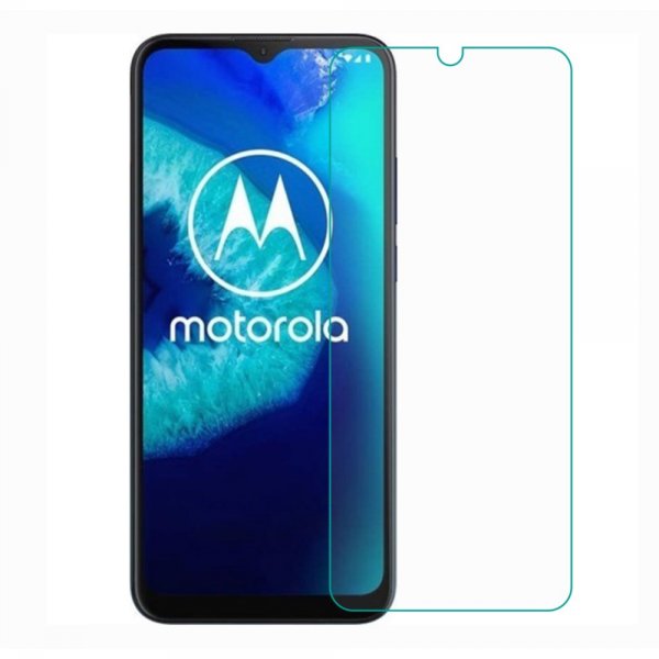 Motorola Moto G8 Power Lite Skjermbeskytter i Herdet Glass Fasad Kant