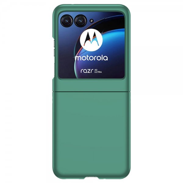 Motorola Razr 40 Ultra Deksel Ultra Thin Mørkegrønn