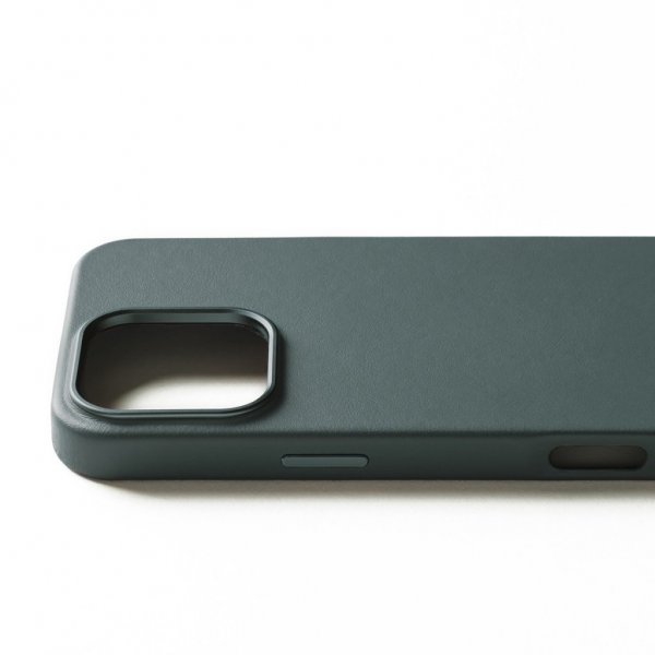 iPhone 16 Pro Max Deksel Full Leather Case Livid Green