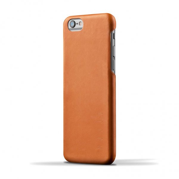 iPhone 6/6S Deksel Full Leather Case Tan