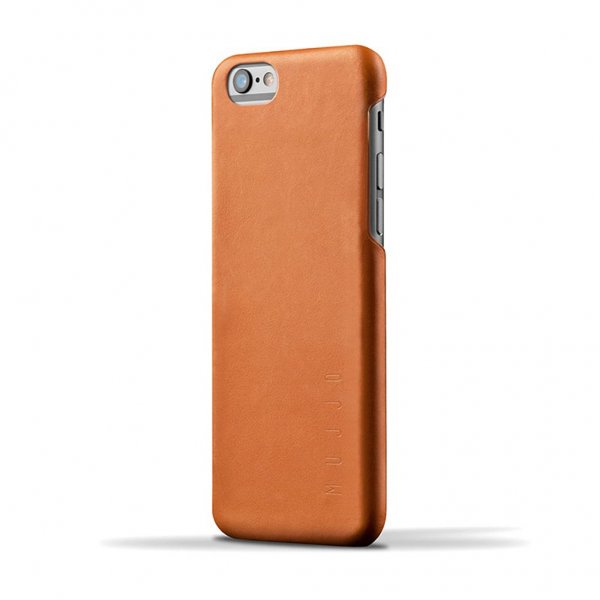 iPhone 6/6S Deksel Full Leather Case Tan