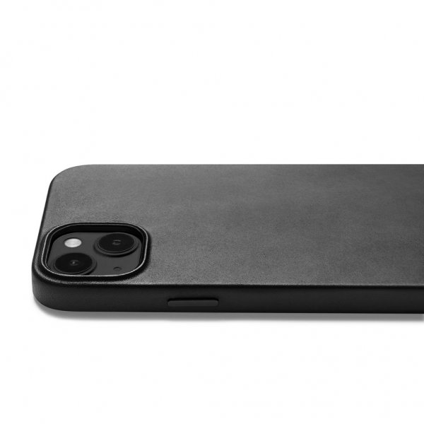 iPhone 14 Plus Deksel Full Leather Case MagSafe Monaco Blue