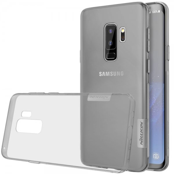 Nature Series 0.6mm Deksel till Samsung Galaxy S9 Plus Transparent Grå