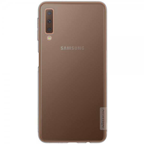 Nature Series Deksel till Samsung Galaxy A7 2018 Transparent Grå