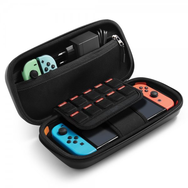 Nintendo Switch/Switch OLED Etui Rugged Armor Pro Svart