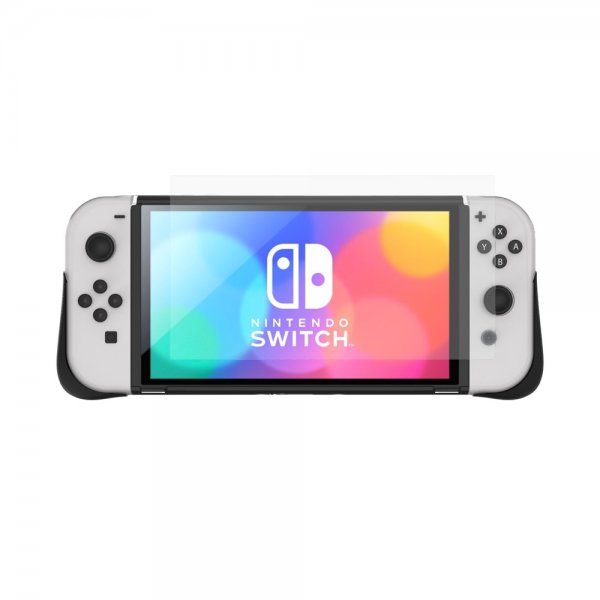 Nintendo Switch OLED Deksel Skjermbeskytter Kita Grip 360 Clear